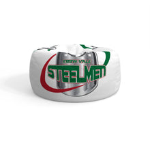 Load image into Gallery viewer, Ebbw Vale RFC Round Bean Bag