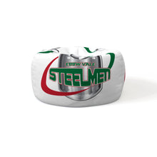 Load image into Gallery viewer, Ebbw Vale RFC Round Bean Bag