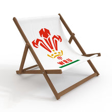 Load image into Gallery viewer, WRU Deluxe Wideboy Deck Chair