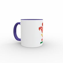 Load image into Gallery viewer, WRU 11oz Two Tone Ceramic Mug