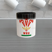 Load image into Gallery viewer, WRU 11oz Colour Change Ceramic Mug