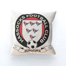 Load image into Gallery viewer, Hassocks FC Juniors Cushion