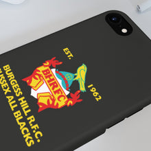 Load image into Gallery viewer, Burgess Hill R.F.C Sussex All Blacks iPhone Case
