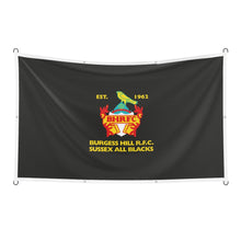 Load image into Gallery viewer, Burgess Hill R.F.C Sussex All Blacks Flag
