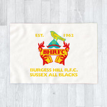 Load image into Gallery viewer, Burgess Hill R.F.C Sussex All Blacks Fleece Blanket
