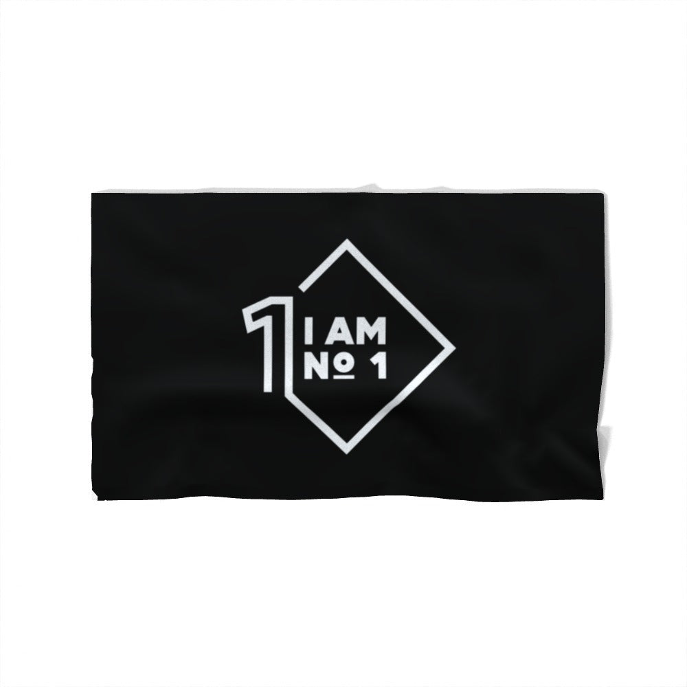 I Am No.1 Black Towel