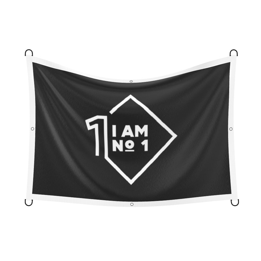 I Am No.1 Black Flag