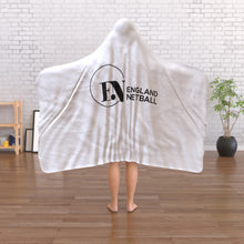 Load image into Gallery viewer, England Netball Hooded Towel
